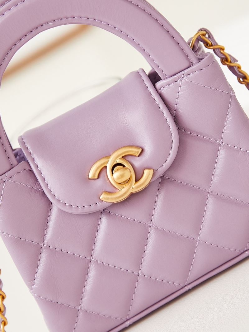 Ch**el top handle bags